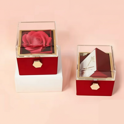 Beguz™ Romantik Hediye Kutusu – Sonsuz Gül & Sürpriz Takı
