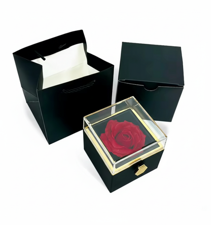 Beguz™ Romantik Hediye Kutusu – Sonsuz Gül & Sürpriz Takı